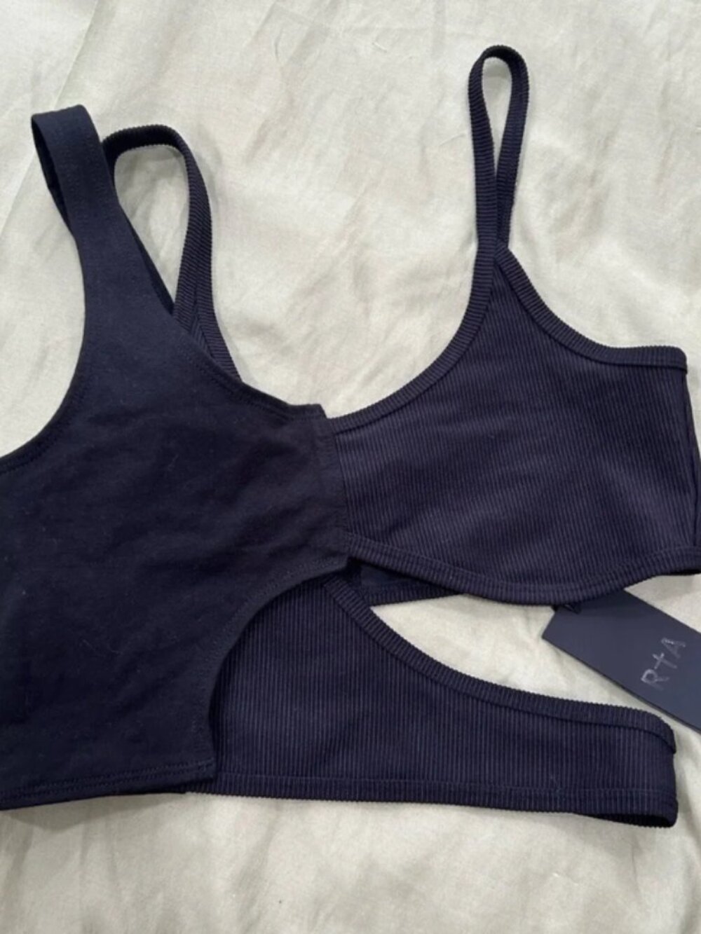 RTA Ignacio Crop Top Sporty Festival Wear Size Small